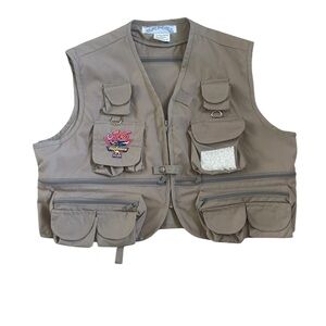 Vintage Camel Fishing Vest
